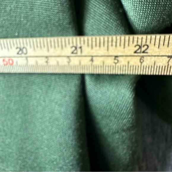 Denim & Co Bomber Jacket Unisex Women XL Full Front Zip Army Green - Picture 10 of 10